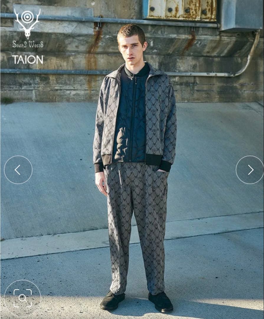 【新品未使用】South2 West8×TAION クルーネックダウンベストXS