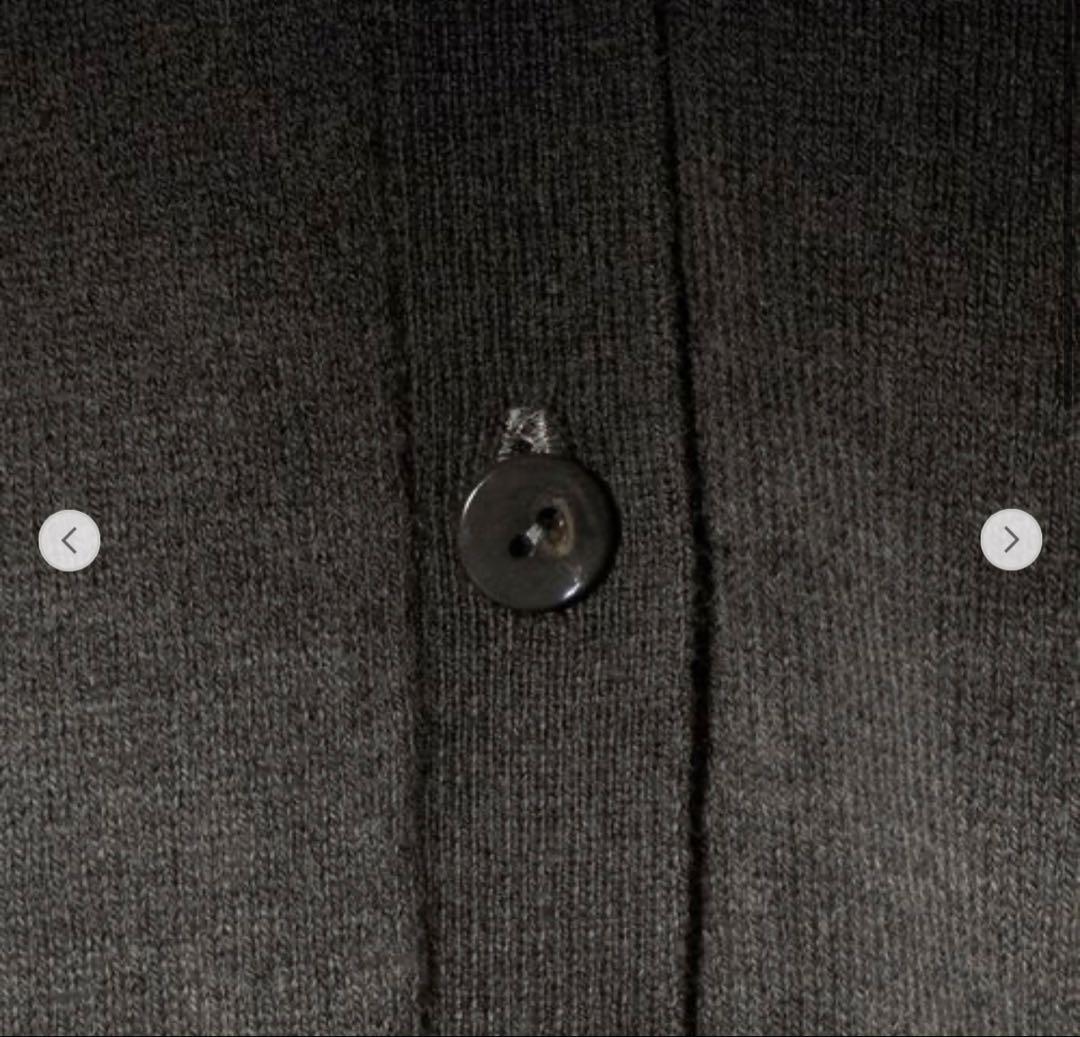 【完売】6 ROKUコットン ウール グラデーション ダイ カーディガン26SS