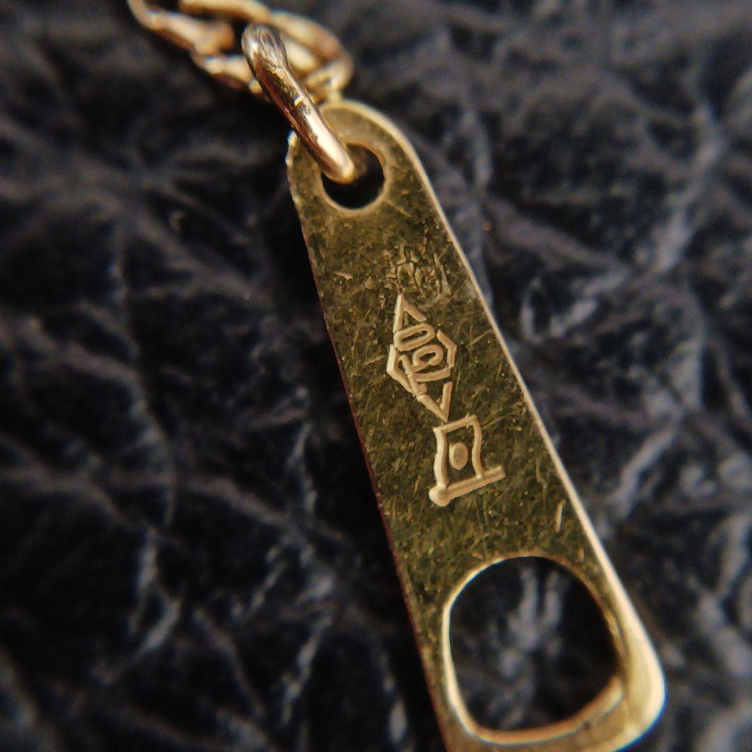 (B020913) K18 YG 喜平2面シングル ブレスレット ホールマーク