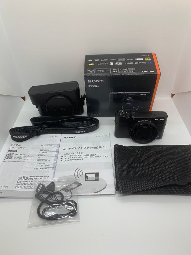 【美品】SONY CyberShot RX100III(DSC-RX100M3)