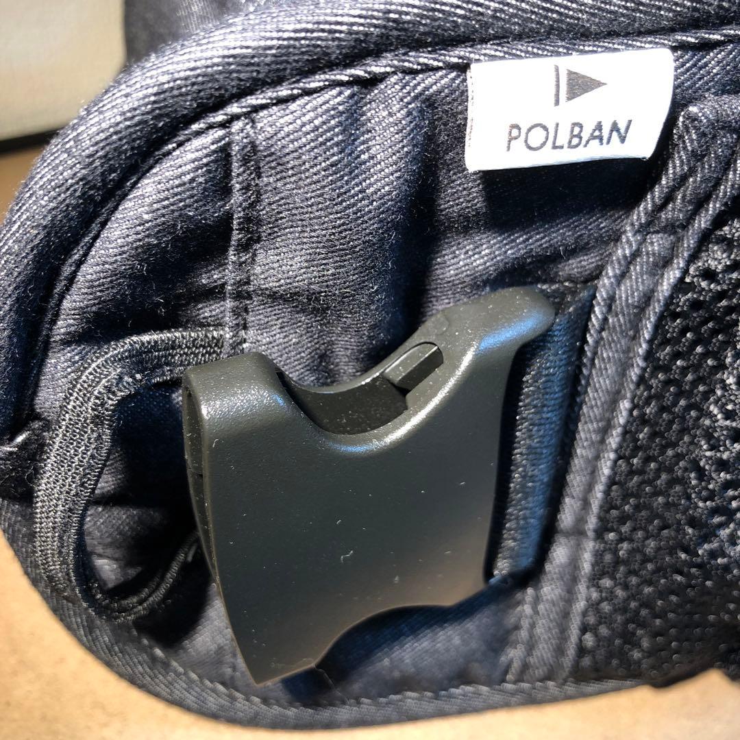 POLBAN ADVANCE ポルバンアドバンス ヒップシート デニムブラック