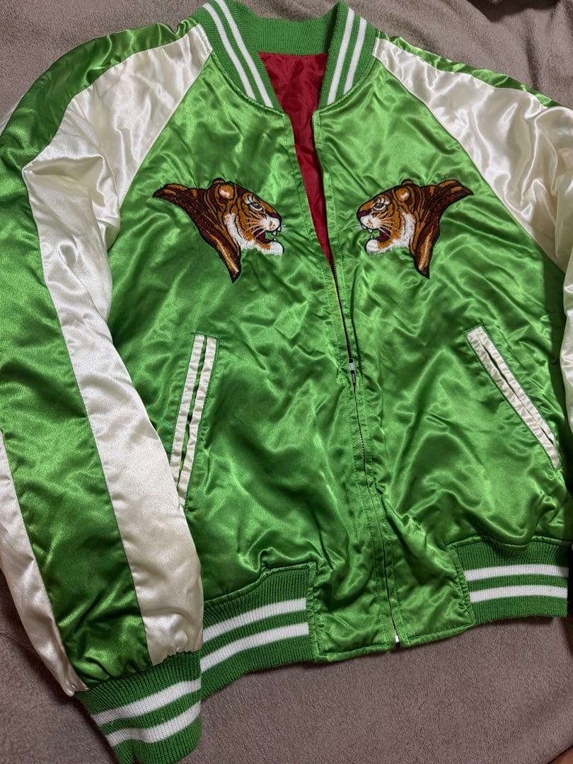 日本製 90s vintage yokosuka 横須賀 虎 限定 スカジャン