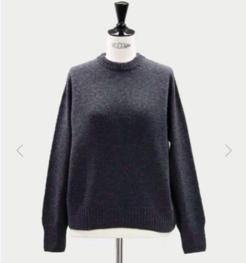 2025awmachatt クーマラムウールニット マチャット　グレー