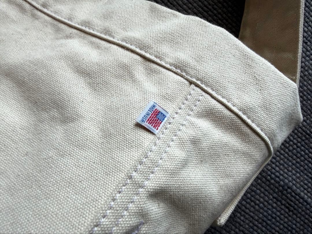 【完売品】ヘリテージレザー 別注 Newspaper Bag- 18oz