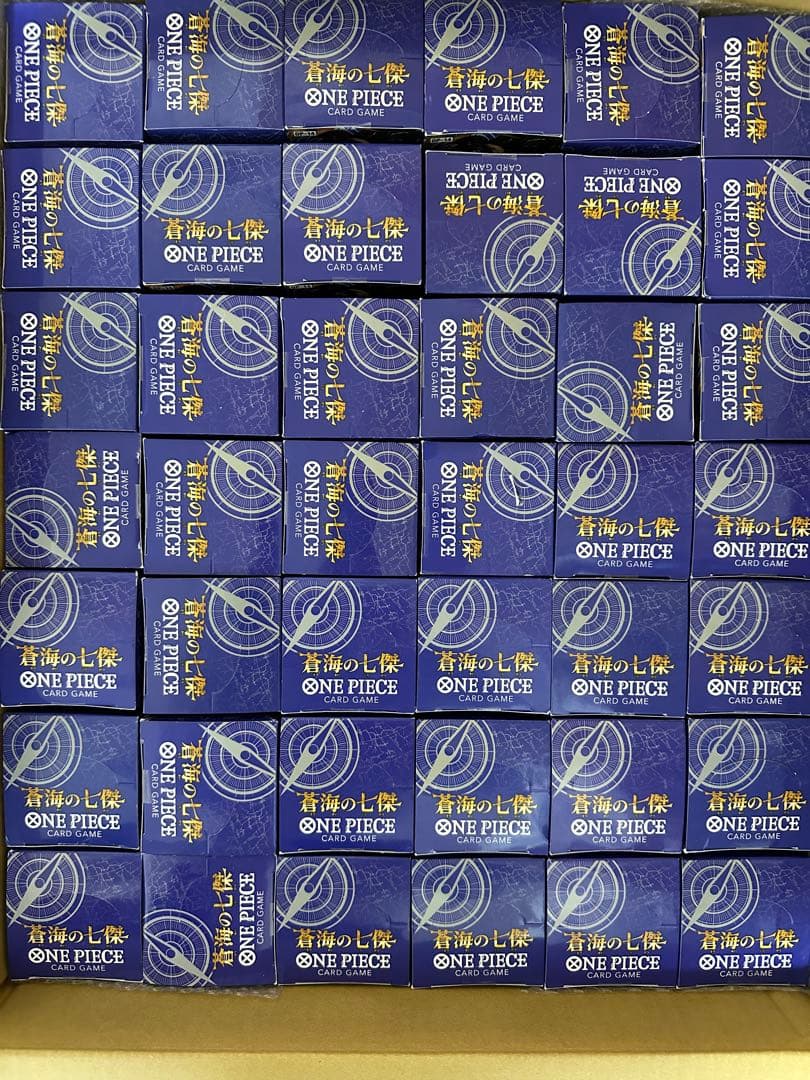 ワンピースカード 蒼海の七傑 42BOX　テープ付き