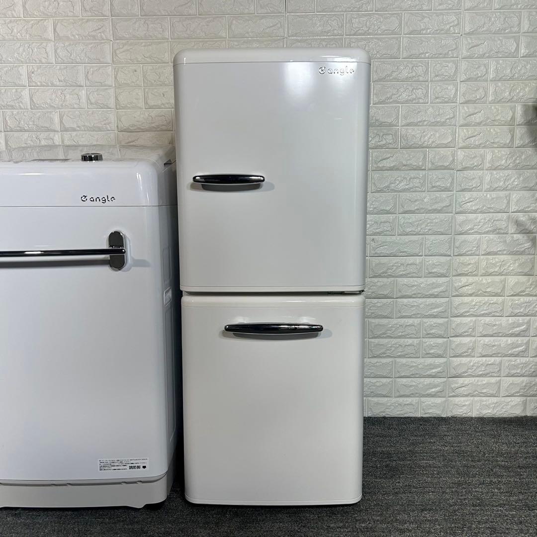 e angle 生活家電 2点セット 冷蔵庫 洗濯機 1人暮し C100