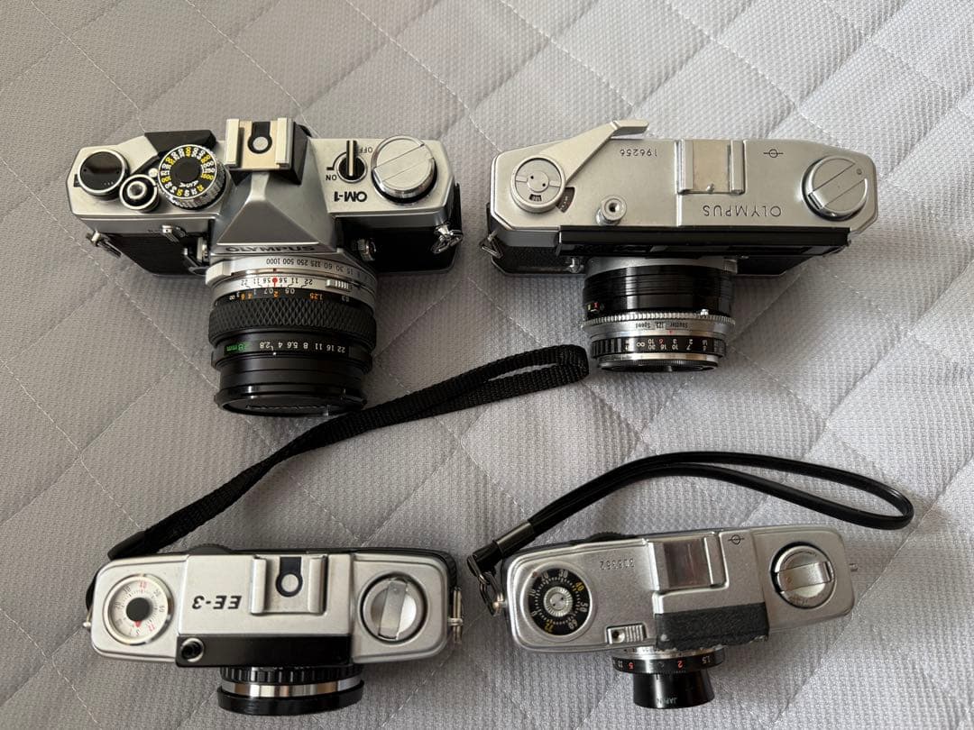 オリンパス　オールド一眼レフ&PEN レンズ　フィルム　ケース　セット