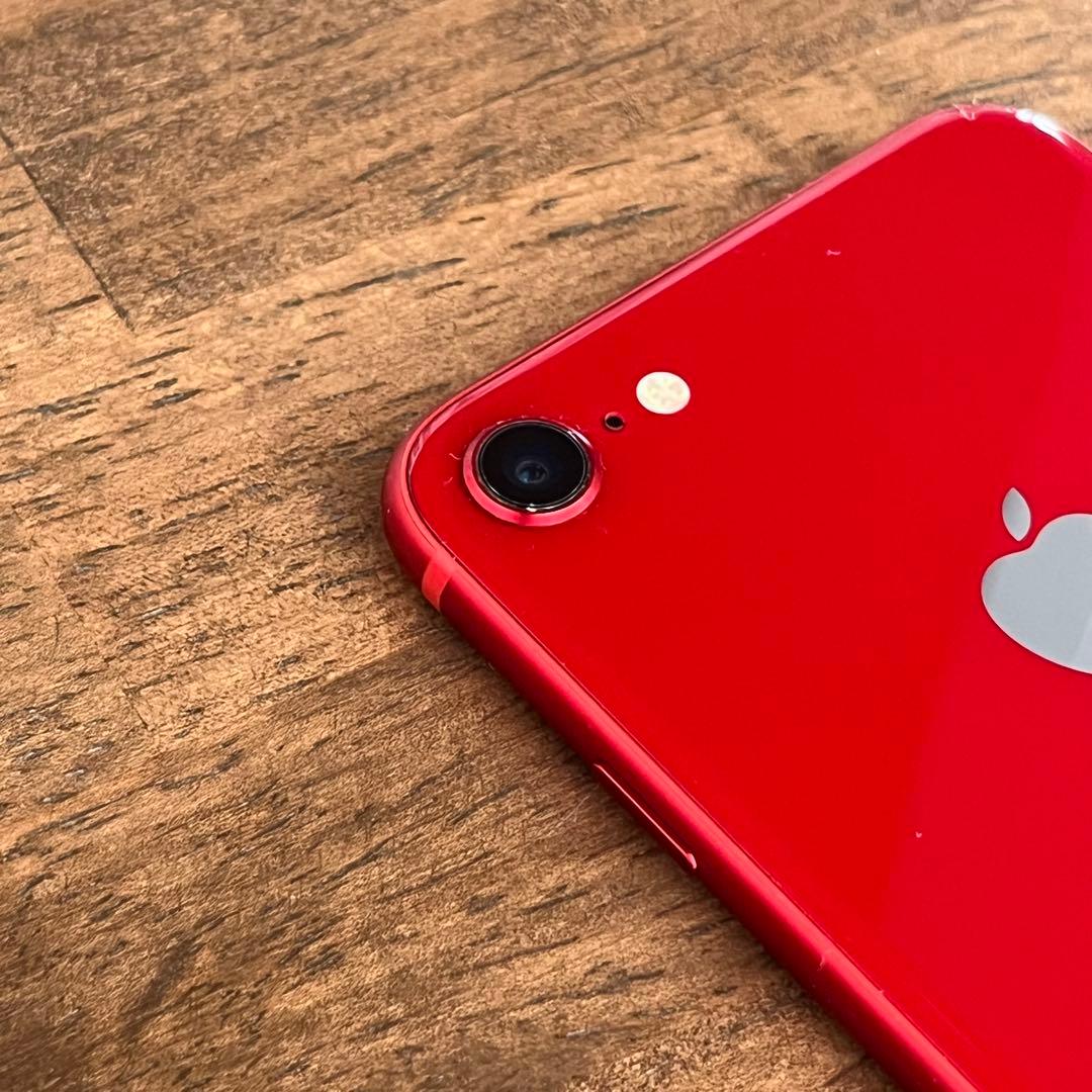 iPhone8 SIMフリー　64gb 残積なし　レッド　赤　red