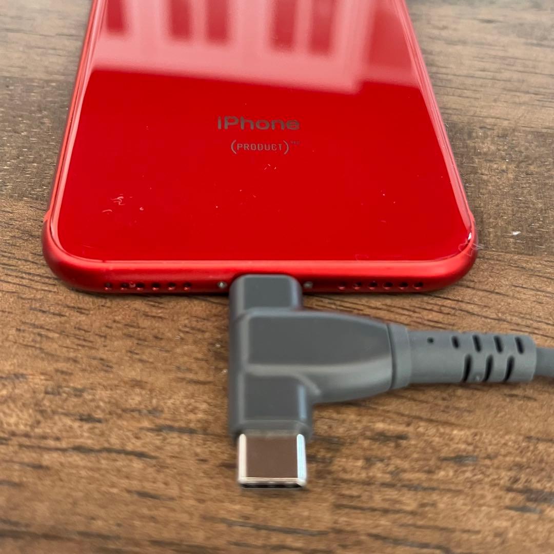 iPhone8 SIMフリー　64gb 残積なし　レッド　赤　red