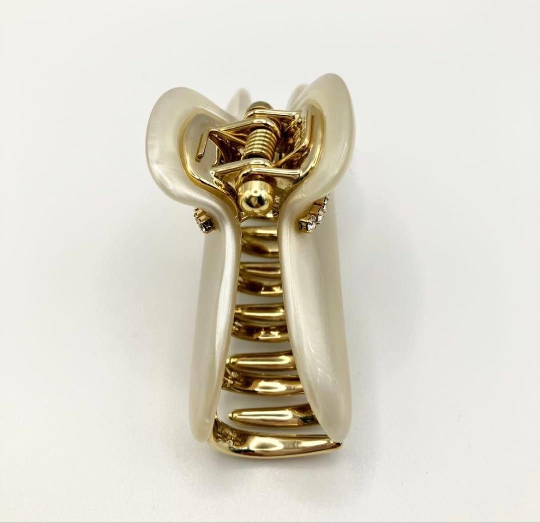 新品未使用 アッカ acca ニューコラーナ　ヘアクリップ Lサイズ　袋付き