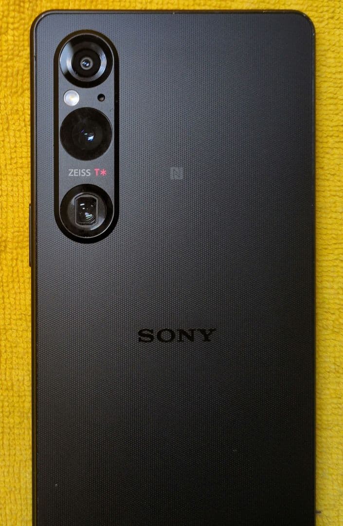SONY Xperia 1 V ブラックです。512GB simフリー