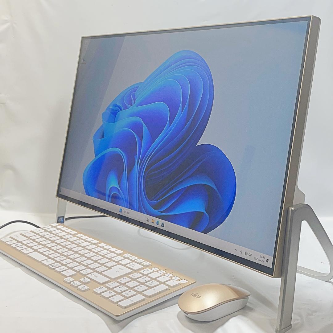(2398)FMV ESPRIMO i7 1TB ブルーレイ 美品 ゴールド