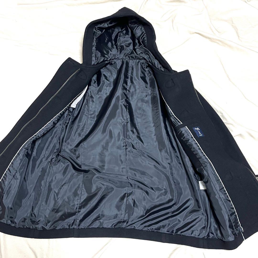 【美品】イーストボーイ　ヴィーナス　ダッフルコート　アンゴラ　ブラック　M