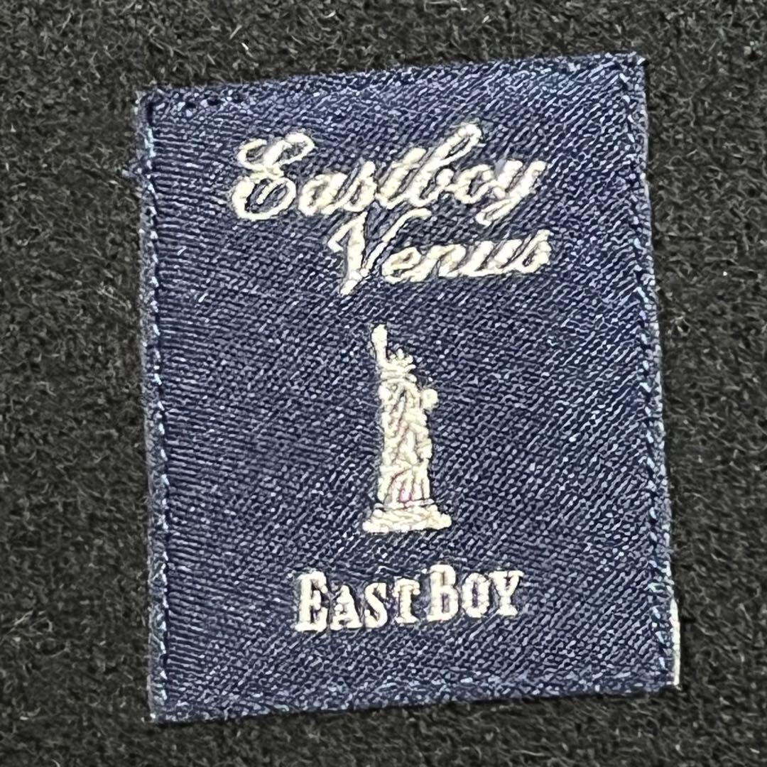 【美品】イーストボーイ　ヴィーナス　ダッフルコート　アンゴラ　ブラック　M