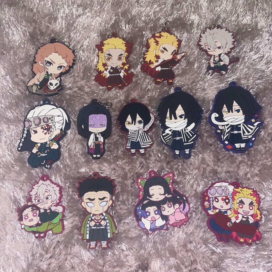 鬼滅の刃ラバーストラップ41個セット