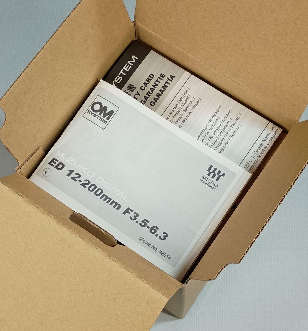 新品 OM ED 12-200mm F3.5-6.3 1年保証 送料無料！