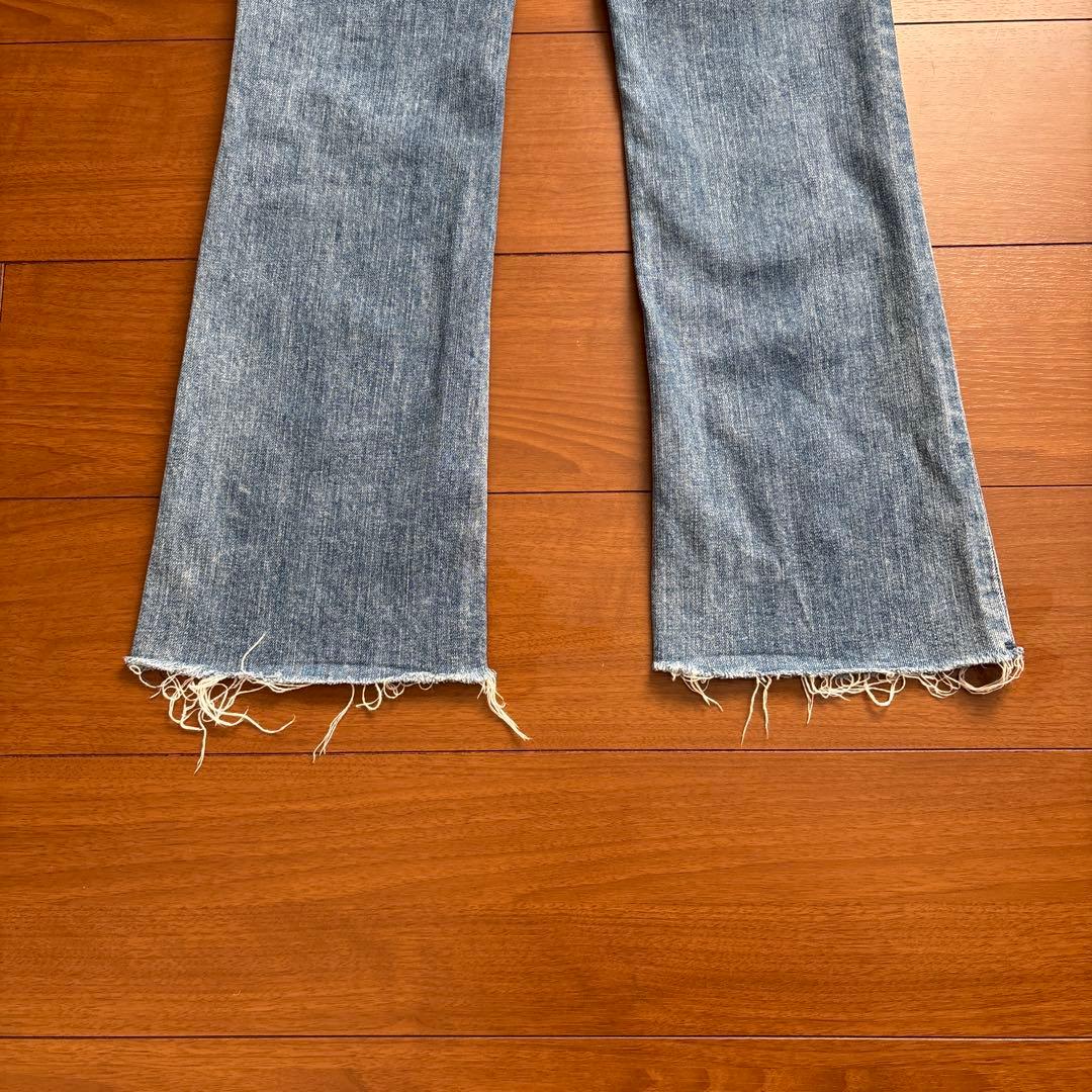 YANUK セミフレアデニム 23インチ