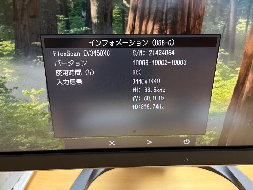 EIZO ウルトラワイドモニター 本体