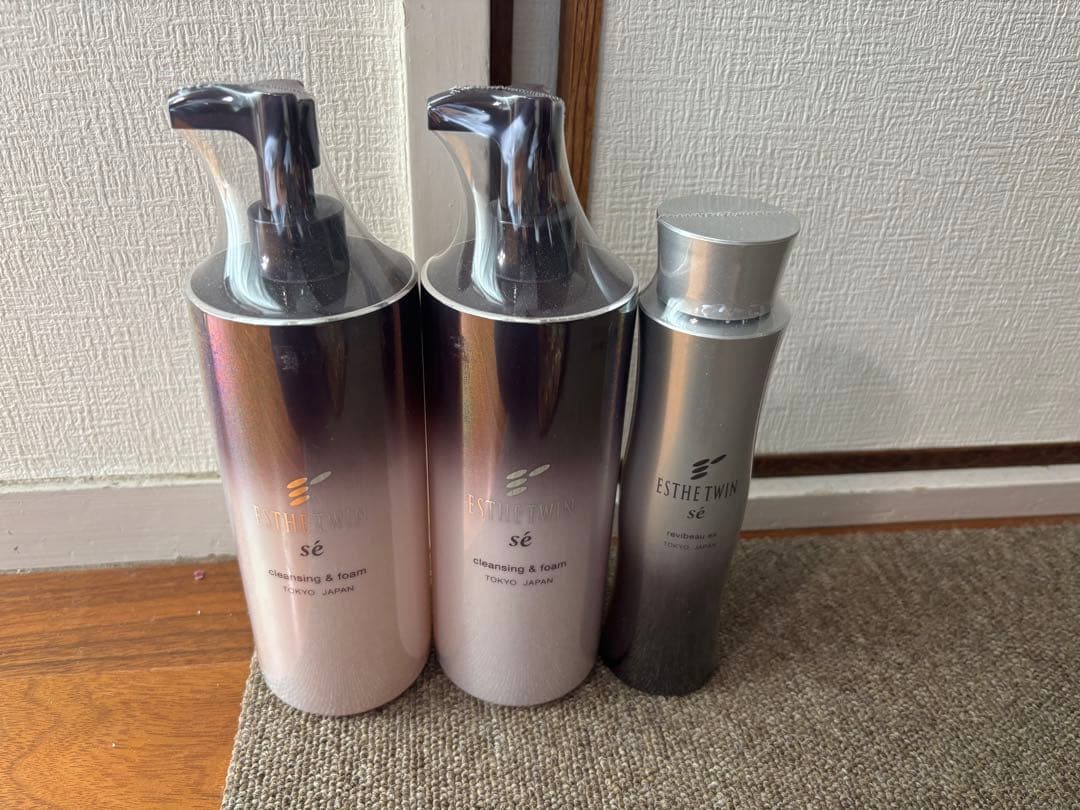 エスツイン SE クレンジング＆フォーム 500ml 2本 & リバイビュエクス