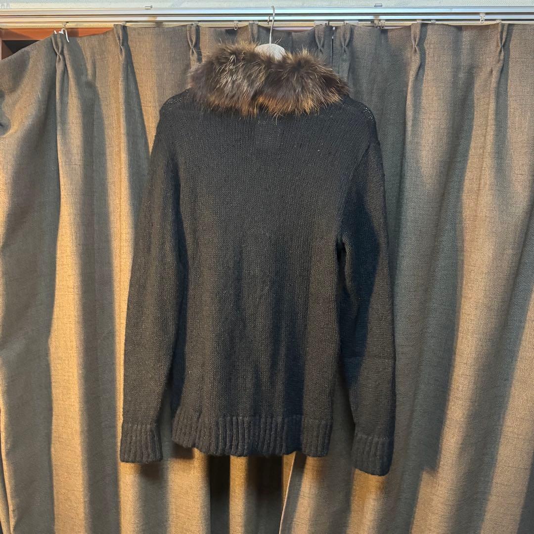 SLOW GUN ブラックニットセーター サイズ3