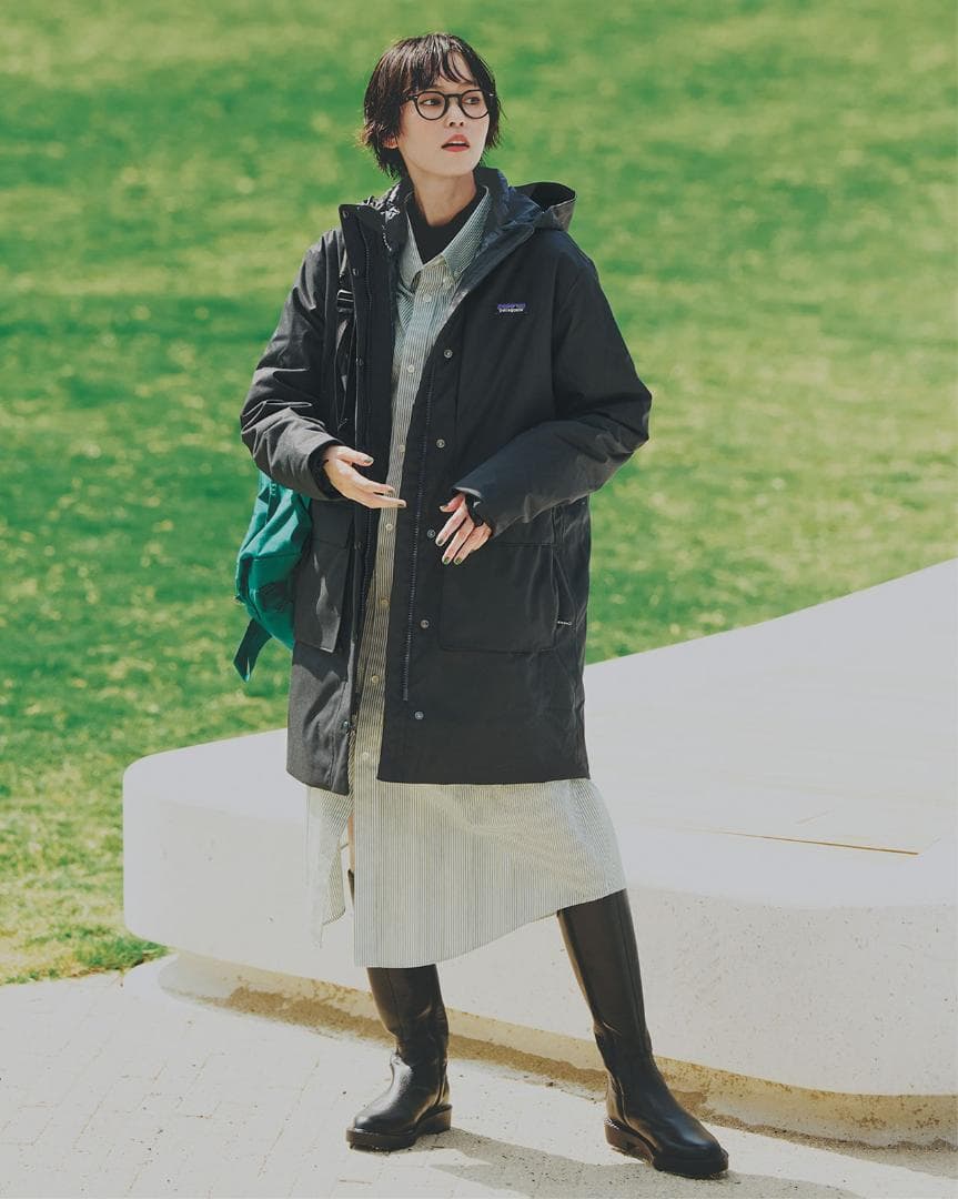 patagonia ウィメンズ・パインバンク・スリーインワン・パーカ M 濃紺