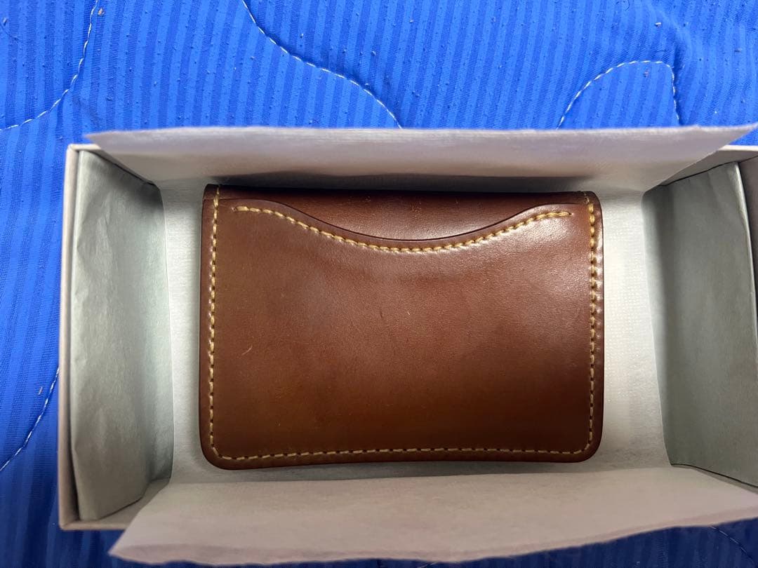 ワイルドスワンズ　タング　フルシェルコードバン　ウイスキー