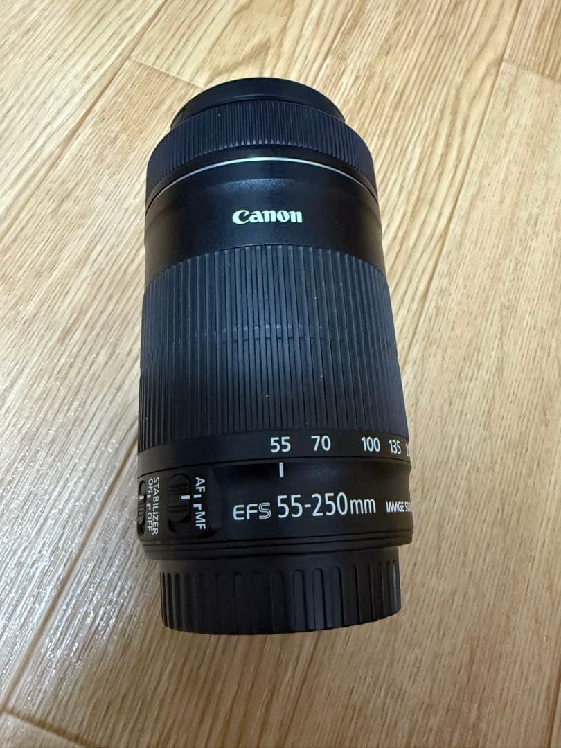 キャノン　レンズ　efs55-250mm