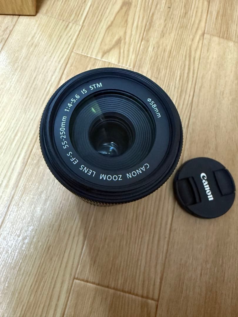 キャノン　レンズ　efs55-250mm