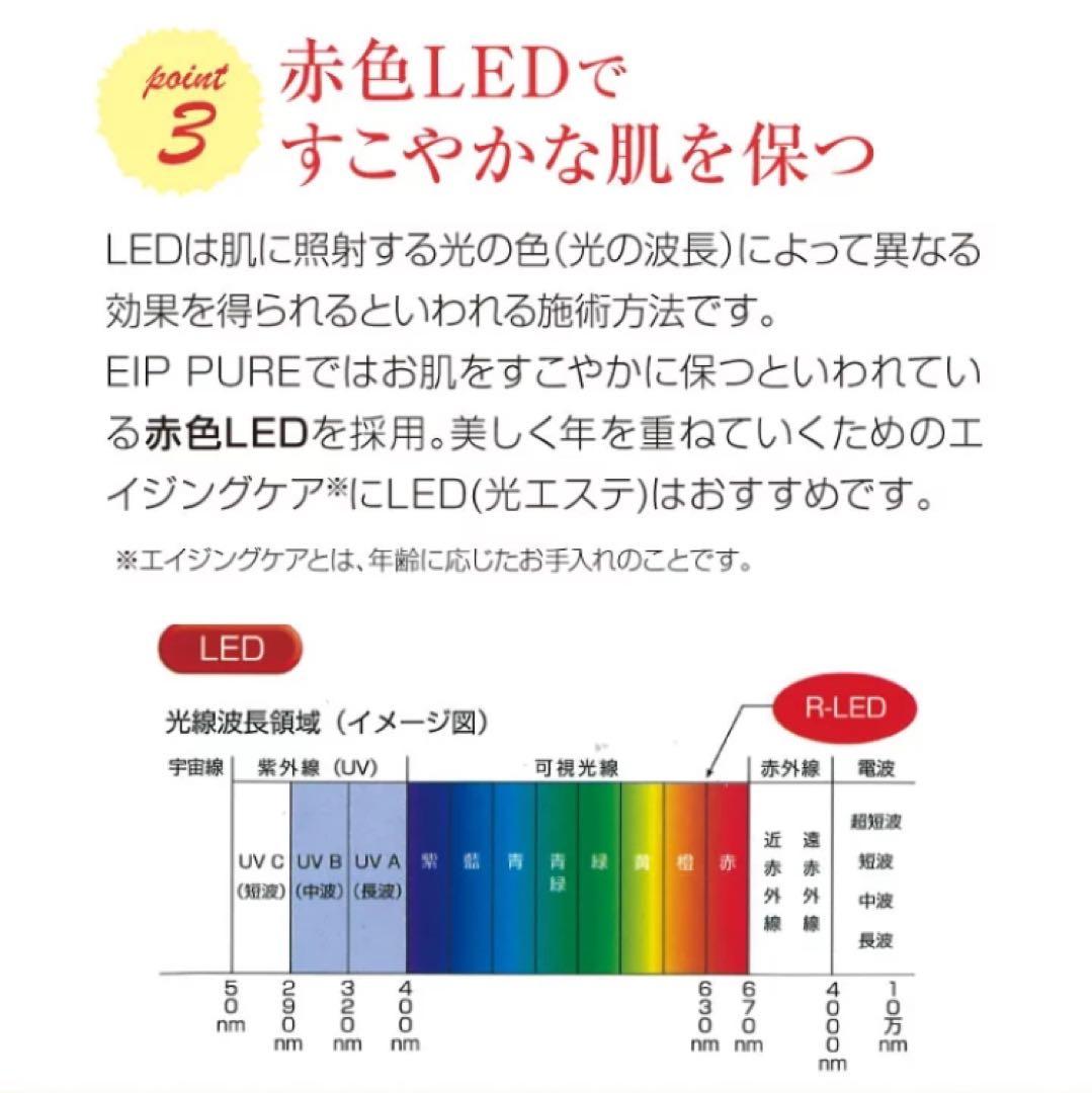 EIP PURE 美容機 ポーレーション EMS LED 3種複合機