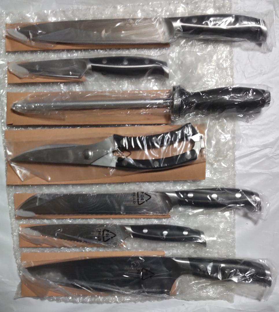 包丁セット 9点セット ダマスカス VG10鋼 67層 三徳包丁 シェフナイフ