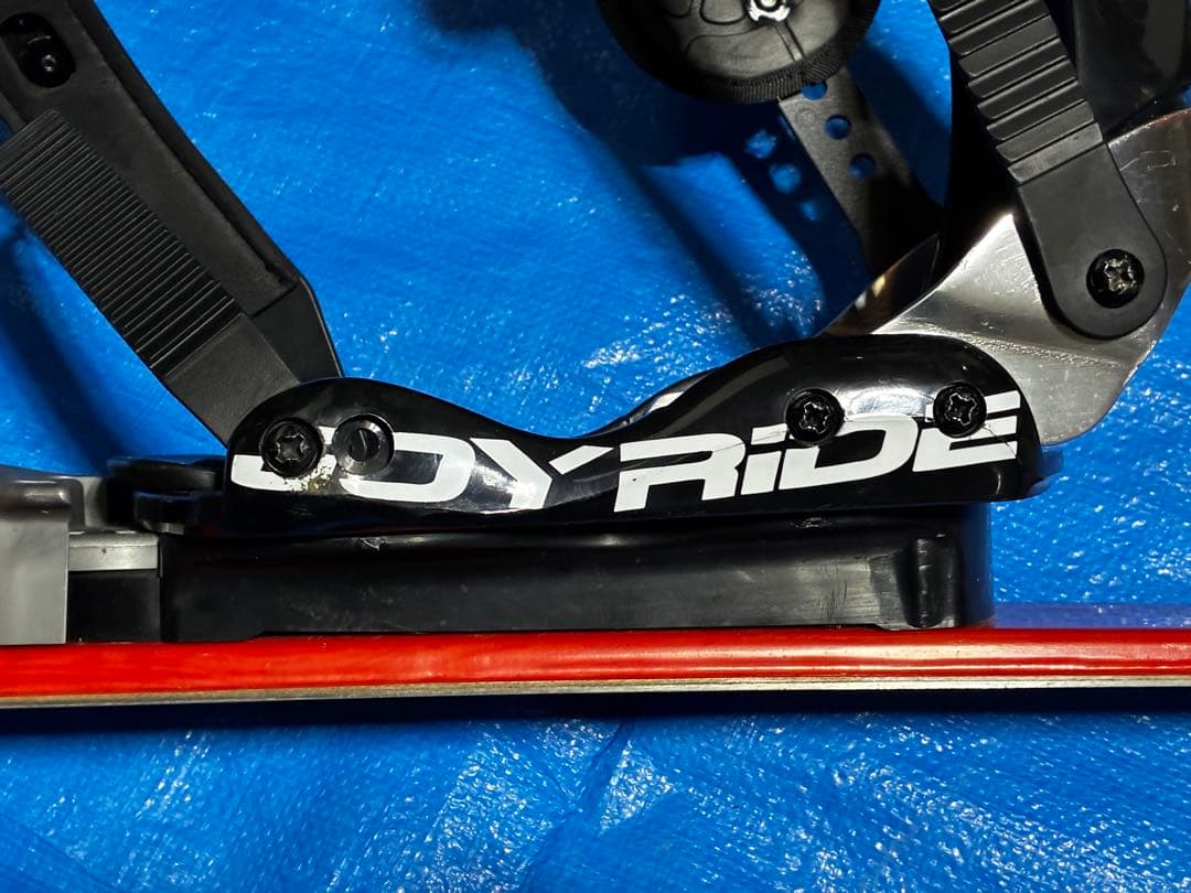 JOY RIDE スキーボード　赤/黒 ビンディング付き