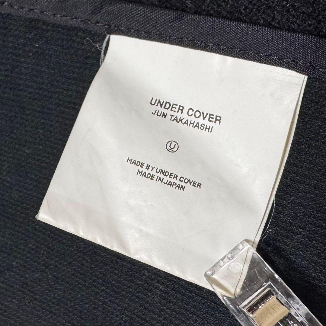 希少　アンダーカバー　メルティングポット期　コート　カシミヤ使用 異素材　黒