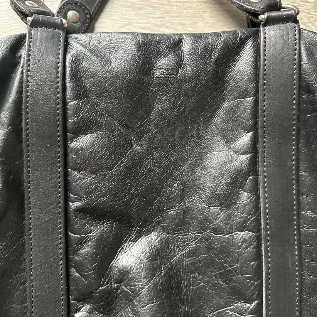 m0851 エムゼロエイトファイブワン レザー トートバッグ