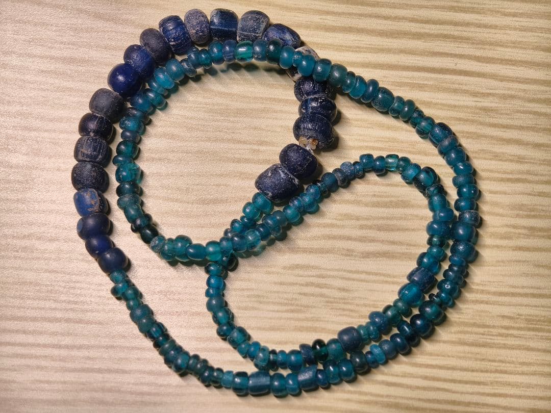 瑠璃玉 硝子玉 出土 古墳時代