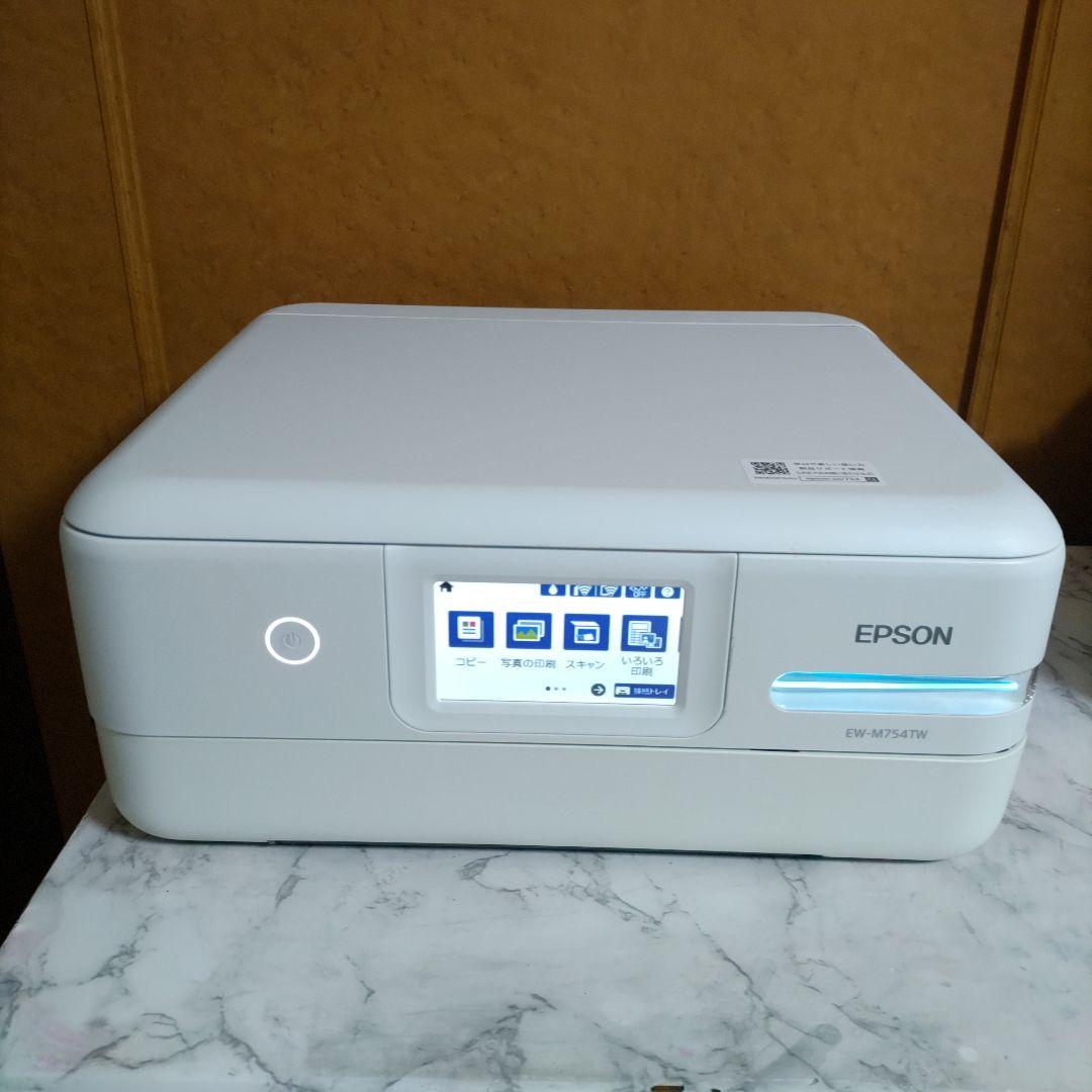 エプソンプリンターエコタンクEW-M754TW総印刷枚数7445枚