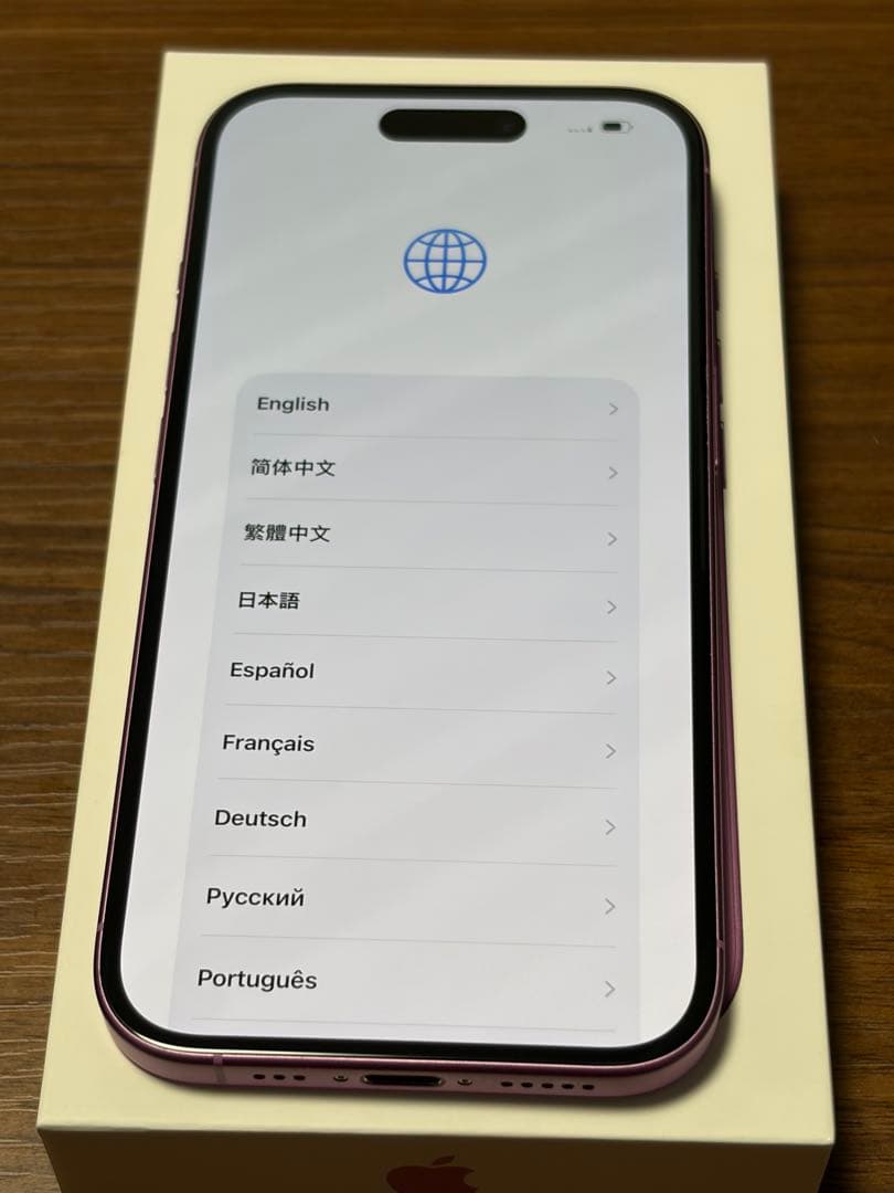iPhone16 128GB ピンク SIMフリー