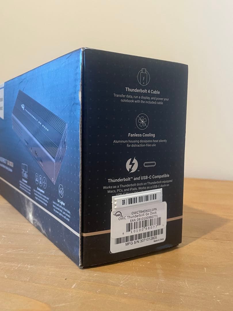 その他 OWC THUNDERBOLT GO DOCK