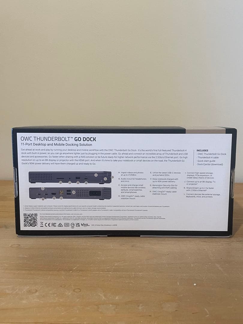 その他 OWC THUNDERBOLT GO DOCK