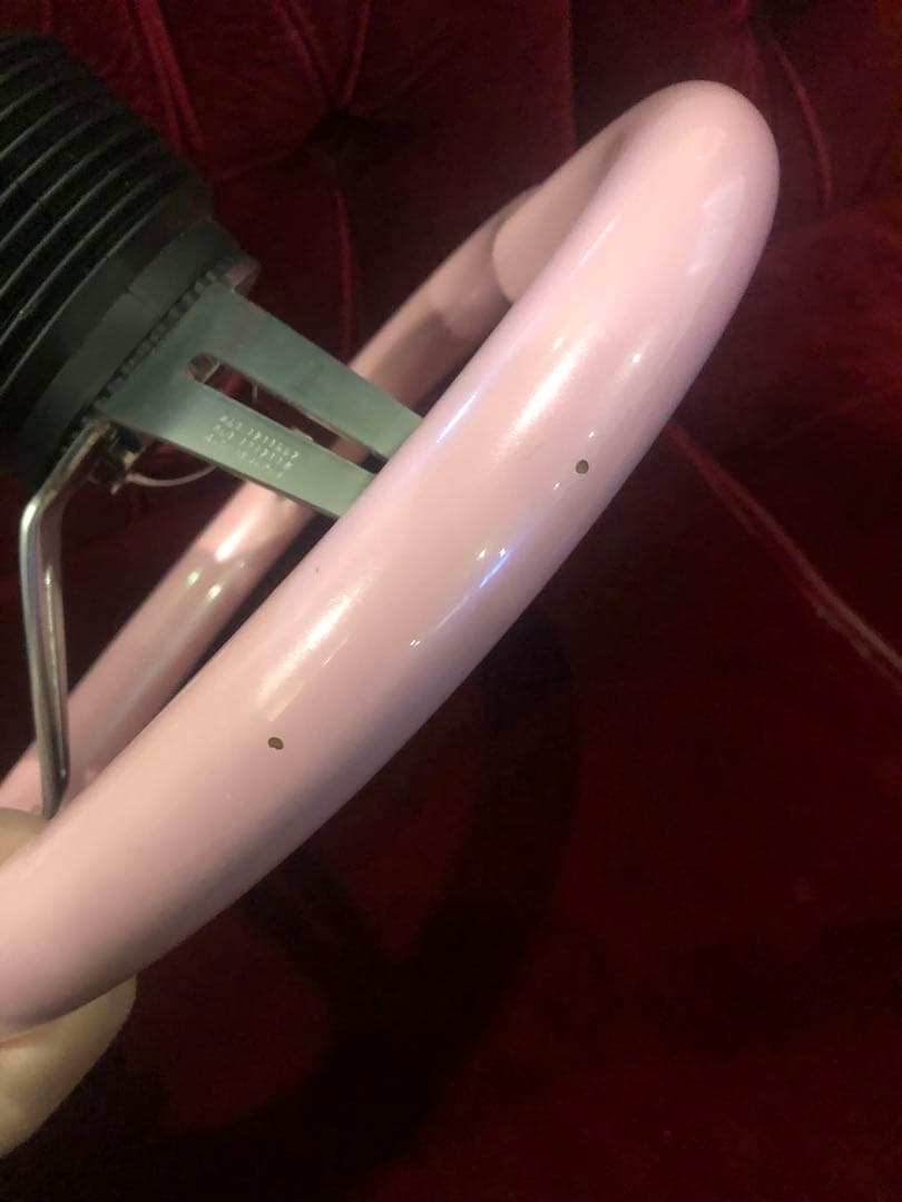 最終値下げ！当時物 ハート型ピンクステアリング ボス付き