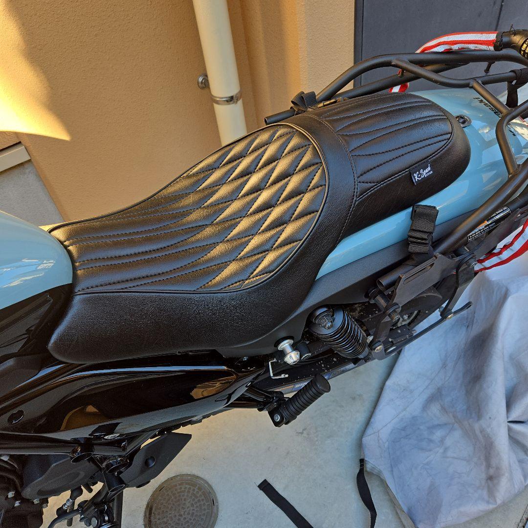 K-Speed カスタムシート ブラック エリミネーター kawasaki