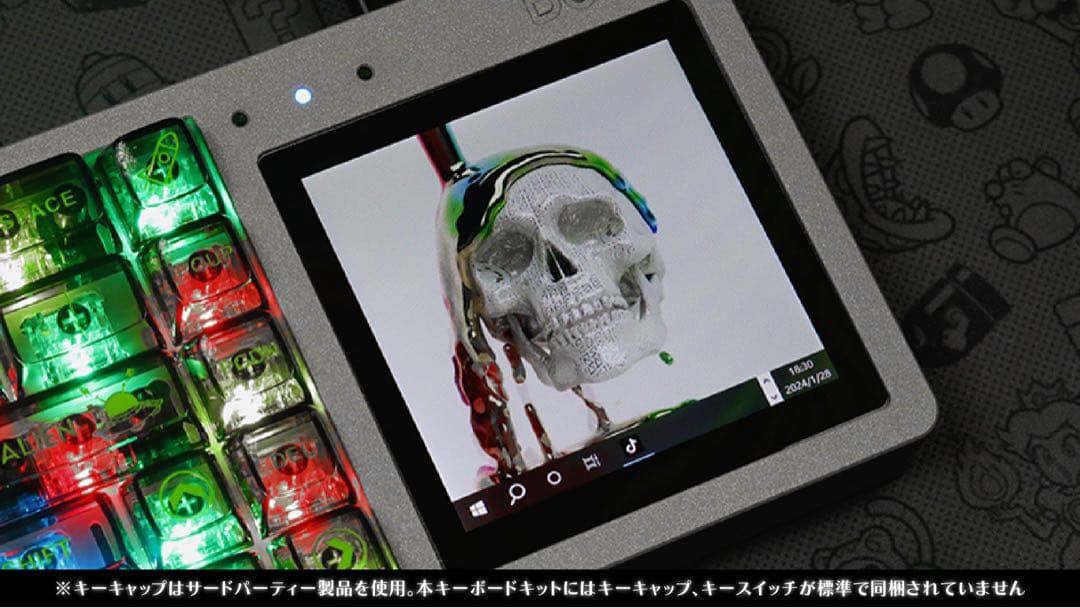 プラモデル感覚で自分好みのキーボードを組み立てるDOIO キーボードキット