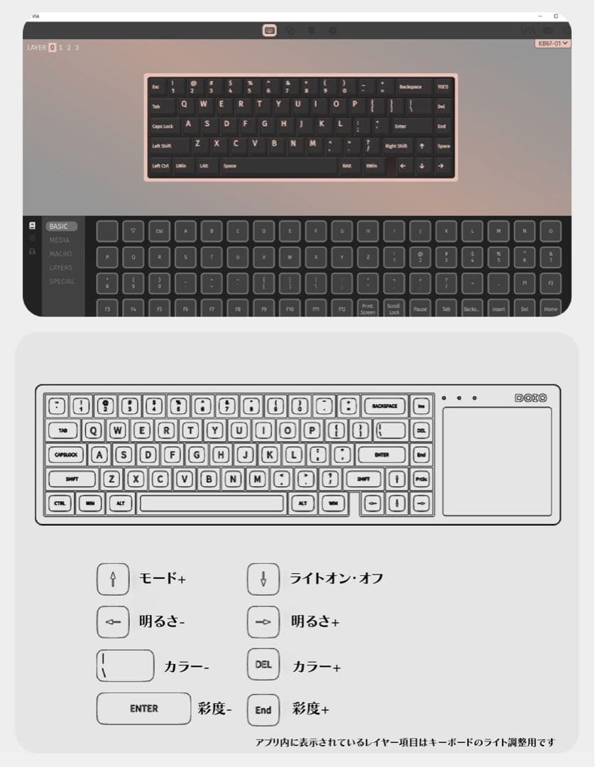 プラモデル感覚で自分好みのキーボードを組み立てるDOIO キーボードキット