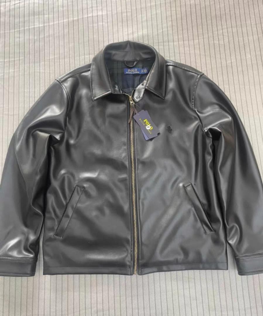 polo ralph lauren レザージャケット S