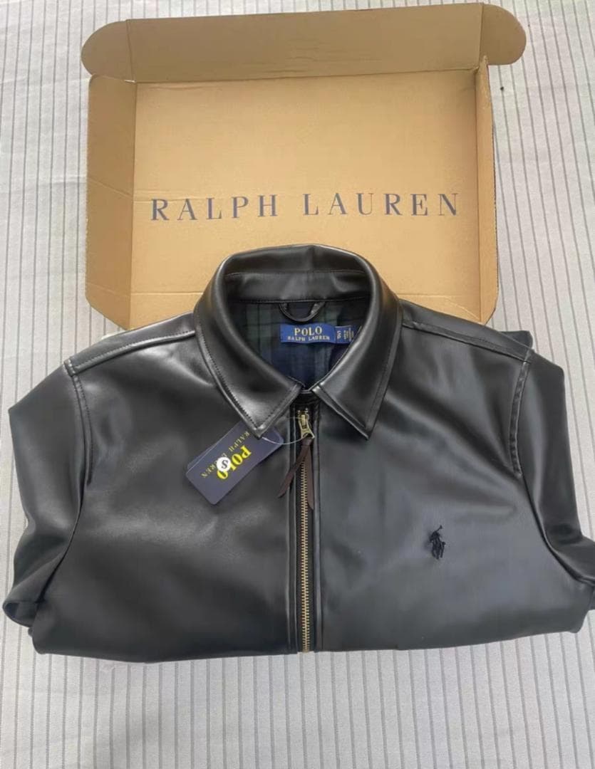 polo ralph lauren レザージャケット S