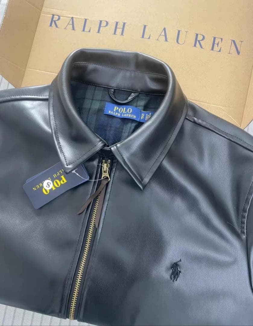 polo ralph lauren レザージャケット S