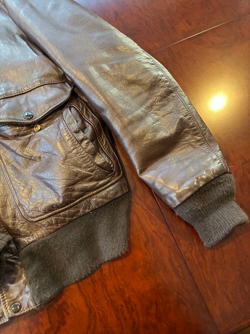 SCHOTTショットA-2レザージャケット184SM USA38