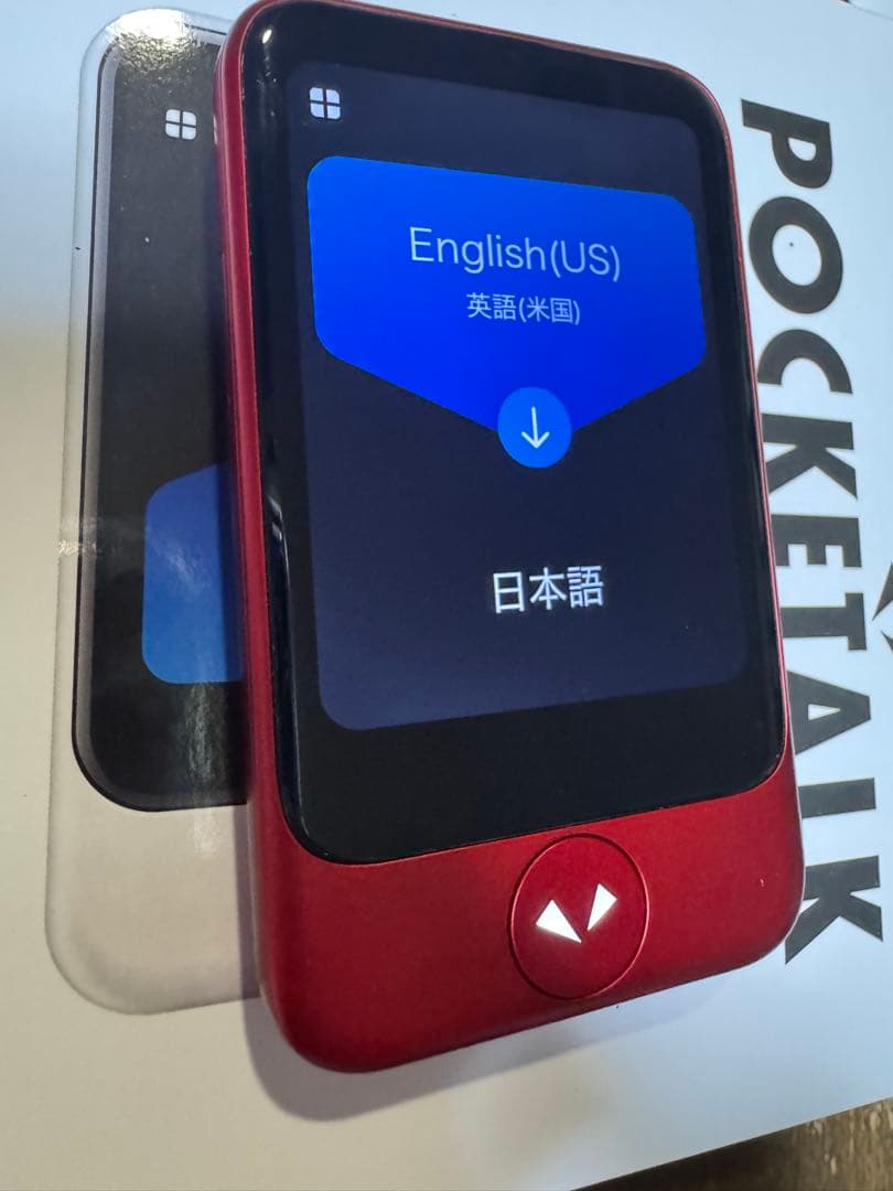 POCKETALK S red 赤色 翻訳機