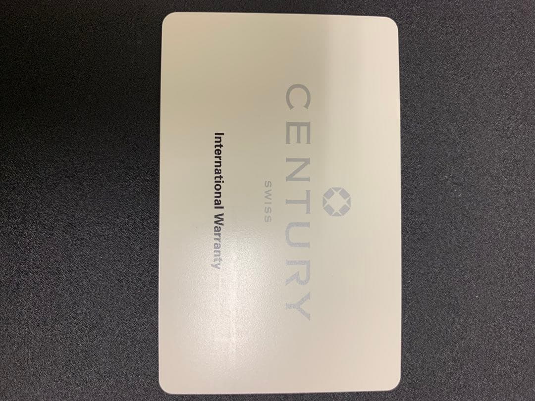 輝く✨CENTURY TIME GEM シェル文字盤12P ダイヤ腕時計　稼働中