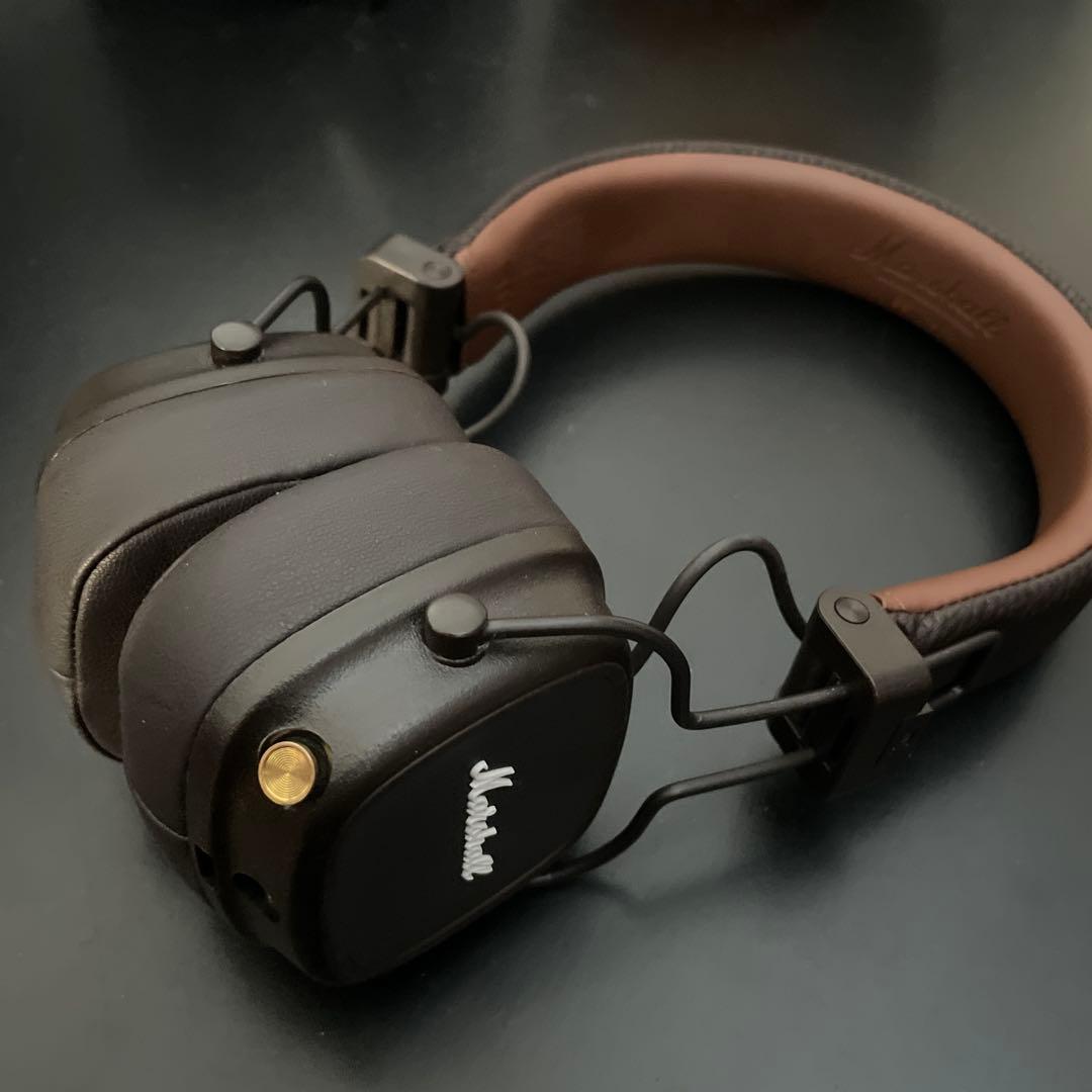 Marshall Major IV ワイヤレスヘッドホン　作動確認済み