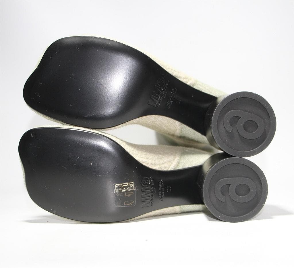 d*7様 MM6 マルタンマルジェラ リブニット ソックスブーツ 37 未使用